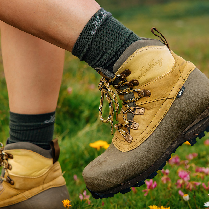 메리노 트레킹 삭스 미드