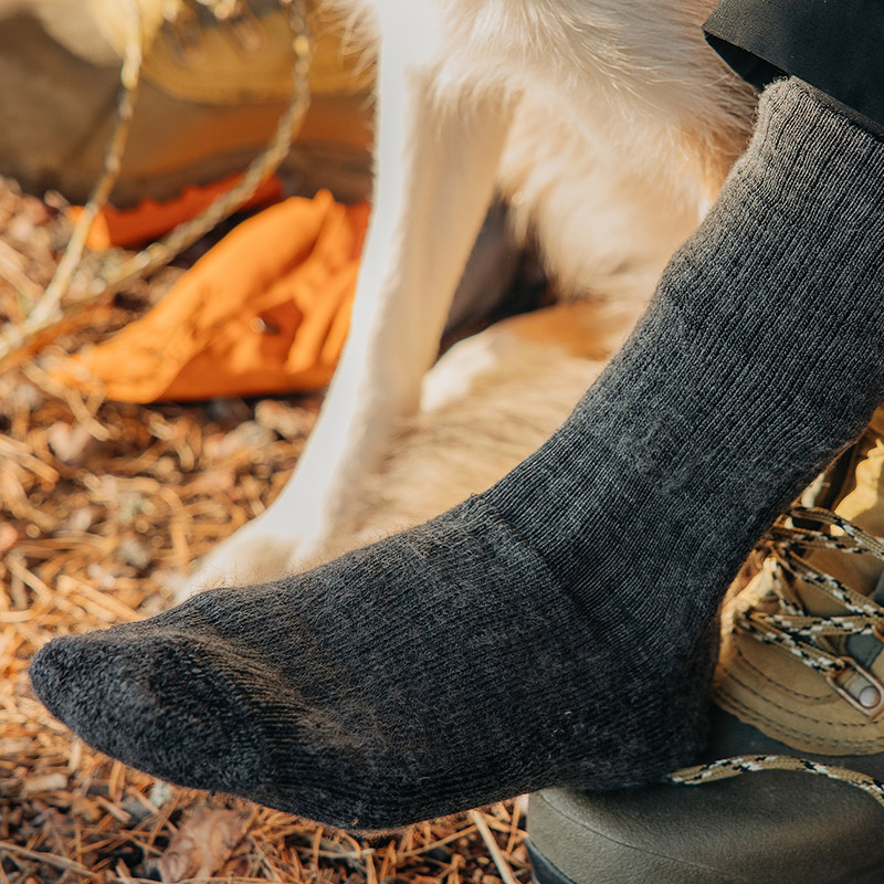 메리노 트레킹 삭스 미드