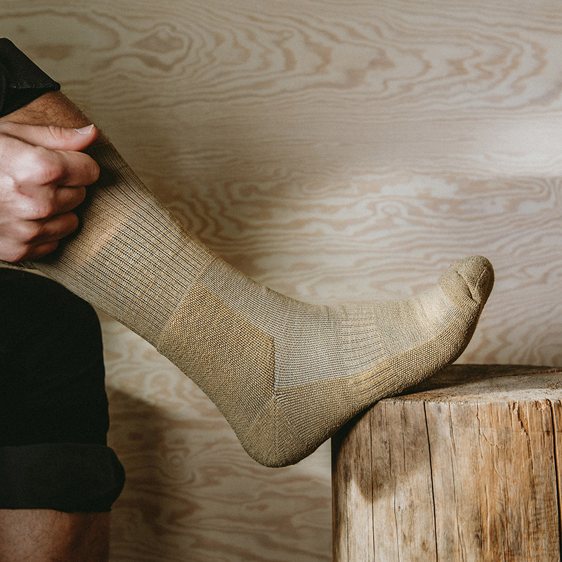 메리노 트레킹 삭스 미드