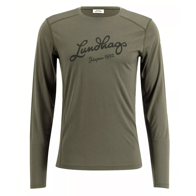 풀루 메리노 롱슬리브 티셔츠 남성