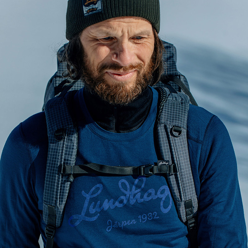 풀루 메리노 롱슬리브 티셔츠 남성